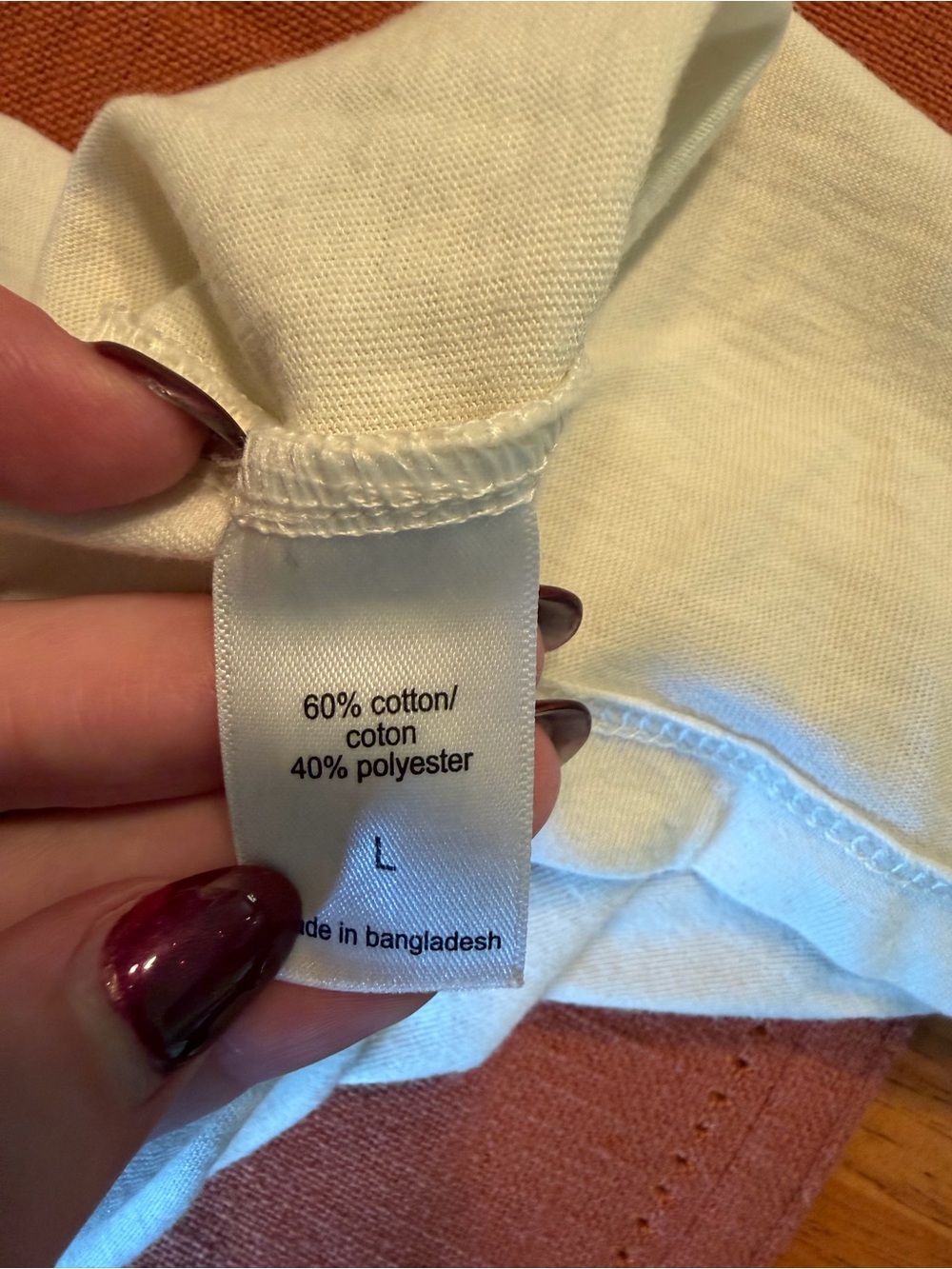 Maurices White Tee with Red & Blue 'WALLEN 98' Graphic - Picture 7 of 7